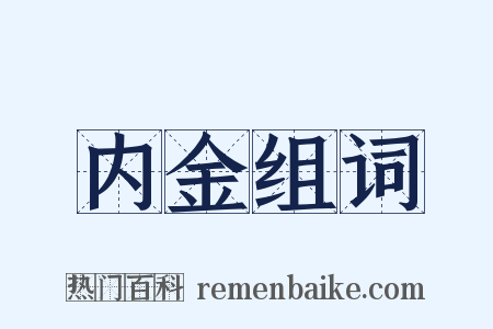 内金组词是什么意思的图片